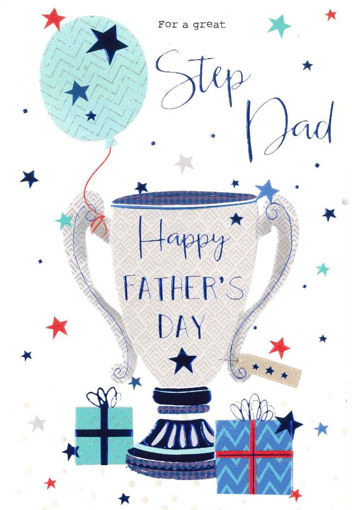 Picture of GREAT STEP DAD FATHERS DAY CARD